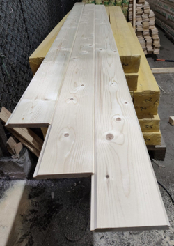 Имитация бруса из хвои — сорт АВ 1 М2