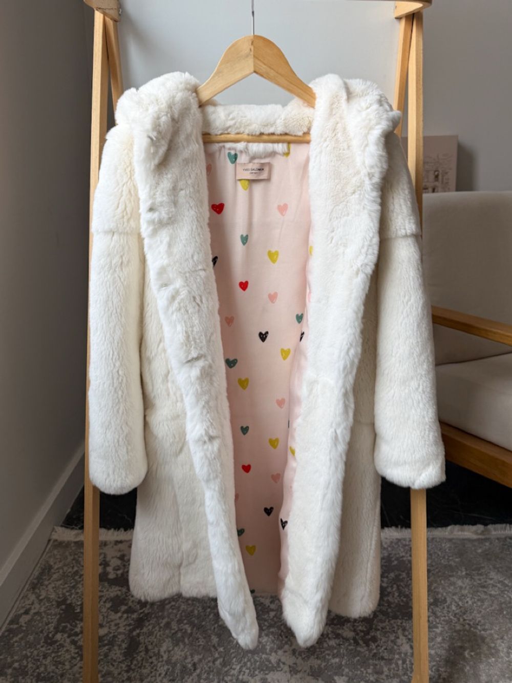 Натуральная шуба Yves Salomon, 140