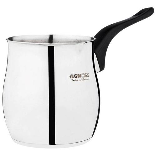 Турка Agness 680мл, индукционное дно (без коробки)
