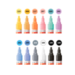 Набор маркеров Molotow ONE4ALL 227HS - 12шт Pastel-Kit (4мм)