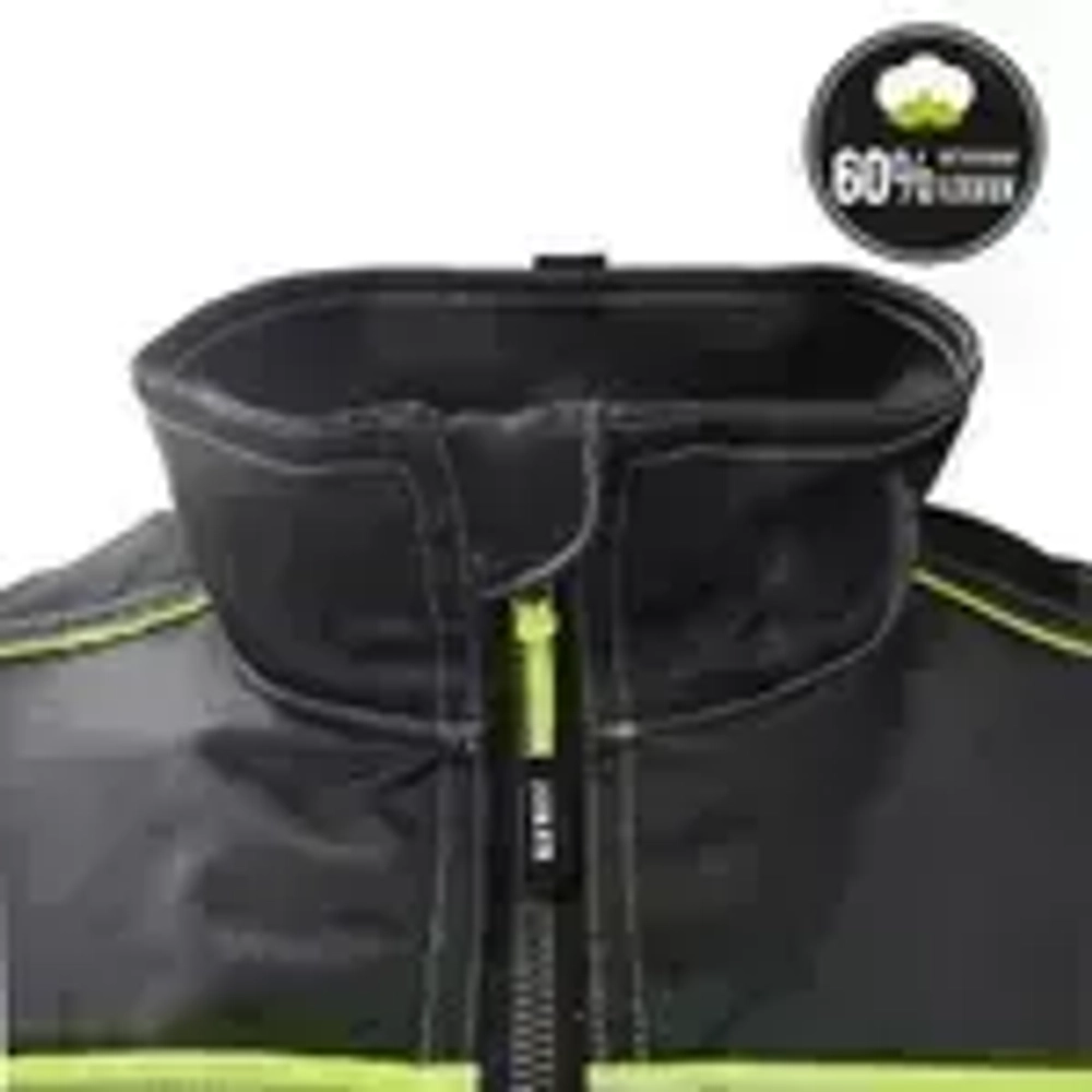 Костюм мужской (комплект) т/серый,лимон и чёрный (48-50) 96-100 170-176