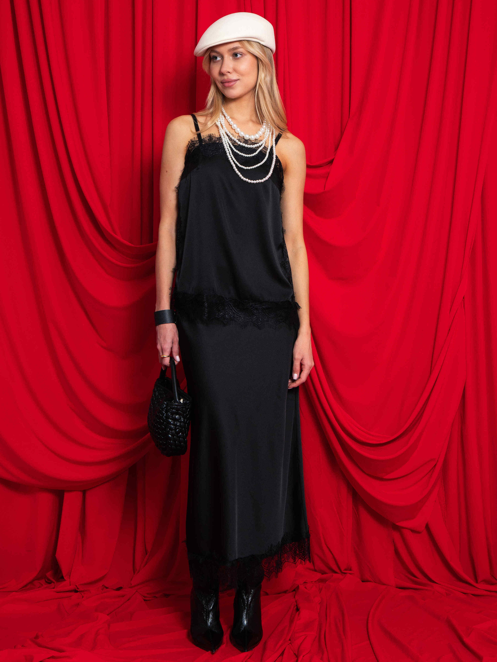 Юбка Шантилье (черная)