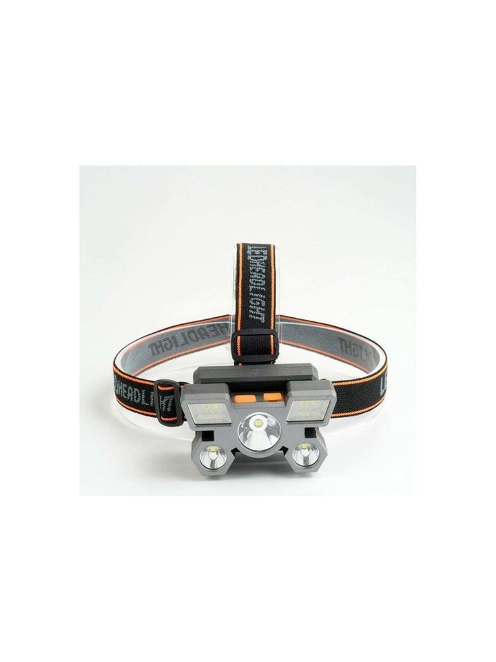 Фонарь налобный аккумуляторный 4 режима 7487103