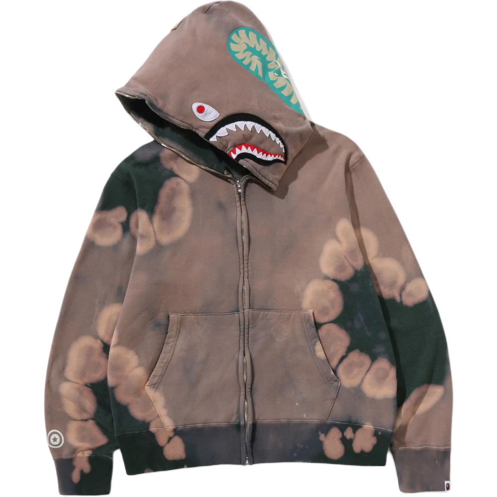 A Bathing Ape Bathing Ape Tie Dye Zip Fastening Худи