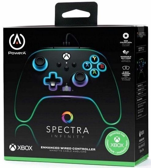 Геймпад проводной PowerA Enhanced Wired Controller Spectra(1522360-01)