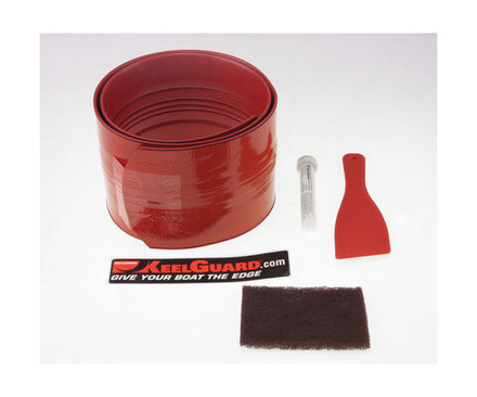 Защита киля KeelGuard, 3.66 м, красный цвет