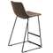 Полубарный стул Fargo, 66 см, коричневый