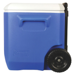Контейнер изотермический Coleman 56.8л White/Blue Wheeled Hard Cooler 3000005152