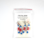 Приманка Гильдия "Флажок", тройник №6 (4шт/уп)