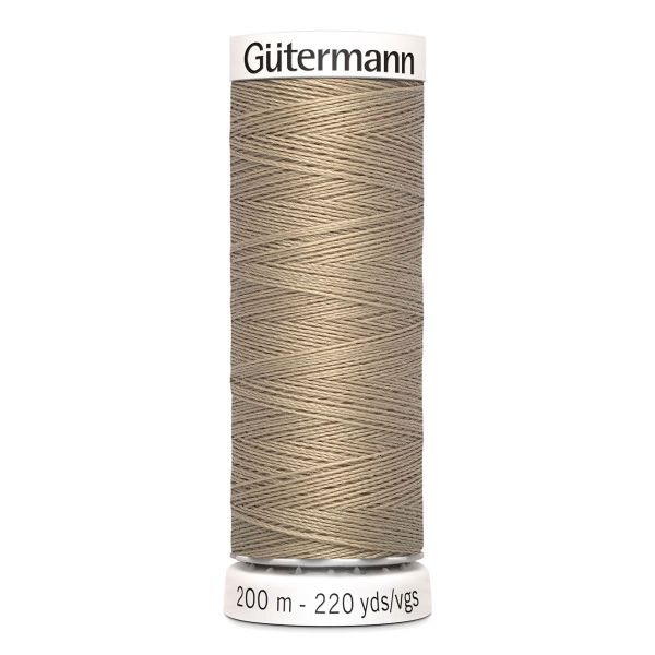 Нитки универсальные Gutermann Sew-all 100 (200 метров), 5 кат. | 464 песочный