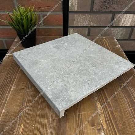 Exagres - Provenza Grigio - ступень прямоугольная, C3/R12 Anti-slip, 330x330x30 мм