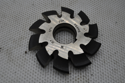 Фреза модульная М7 №4 (Р6АМ5) z=10