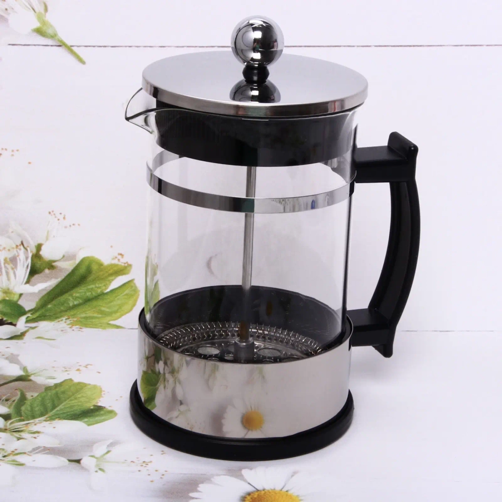 Френч-пресс 800мл «Консул» серебро