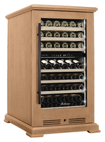 Винный шкаф MEYVEL MV77PRO-KBT2 Натуральный бук
