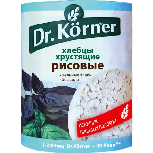 Хлебцы Dr Korner "Рисовые" 100гр