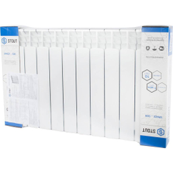 STOUT Space 500 12 секций радиатор биметаллический боковое подключение