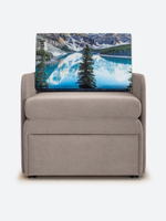 Кресло-кровать "Миник" с подлокотниками, купон Пейзаж