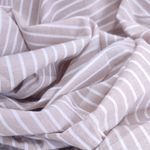 Варёный хлопок "Песочная полоска"