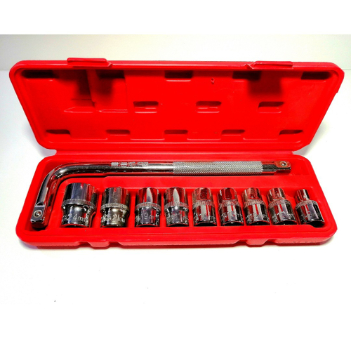 Набор Шестигранных Торцевых Головок 1/2" 8-24мм С Воротком TS-10 (TLB Tools)