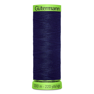 Нитки для тонких тканей Gutermann Extra Fine 150 (200 метров), 5 кат. | 310 т.чернильный