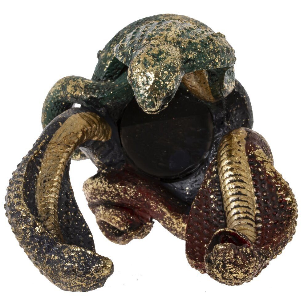 GAEM Подсвечник "Три змеи", D свечи 4 см, L11 W11 H11 см