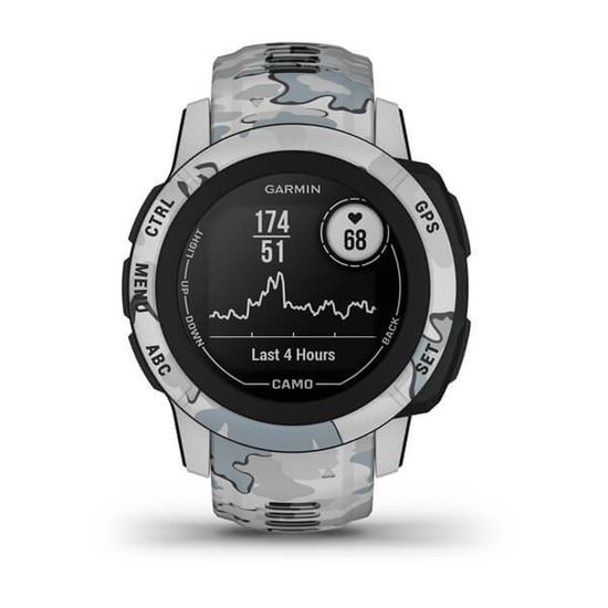 Умные часы Garmin Instinct 2S серый камуфляж