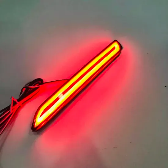 Светодиодные КАТАФОТЫ в задний бампер Тойота Камри 50 V9 type