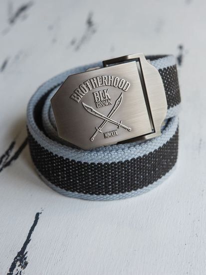 Ремень BLK Brotherhood (grey/black)