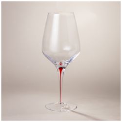 НАБОР БОКАЛОВ ДЛЯ ВИНА ИЗ 2 ШТ "ACCENT" RED 710 МЛ