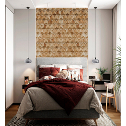Деревянная мозаика для стен Wood Mosaic Мерси