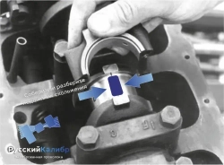 Калиброванная измерительная пластиковая проволока РусскийКалибр 5 отрезков диапазон измерений 0,02 - 0,1мм цвет синий