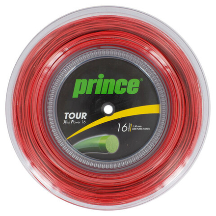 Теннисные струны Prince Tour Xtra Power 16 (200 m) - red