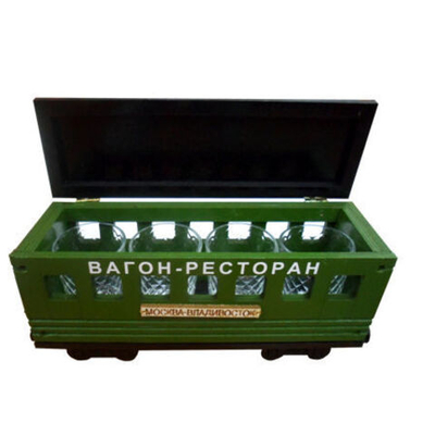 Сувенир "Вагон-ресторан" барчик для стопок