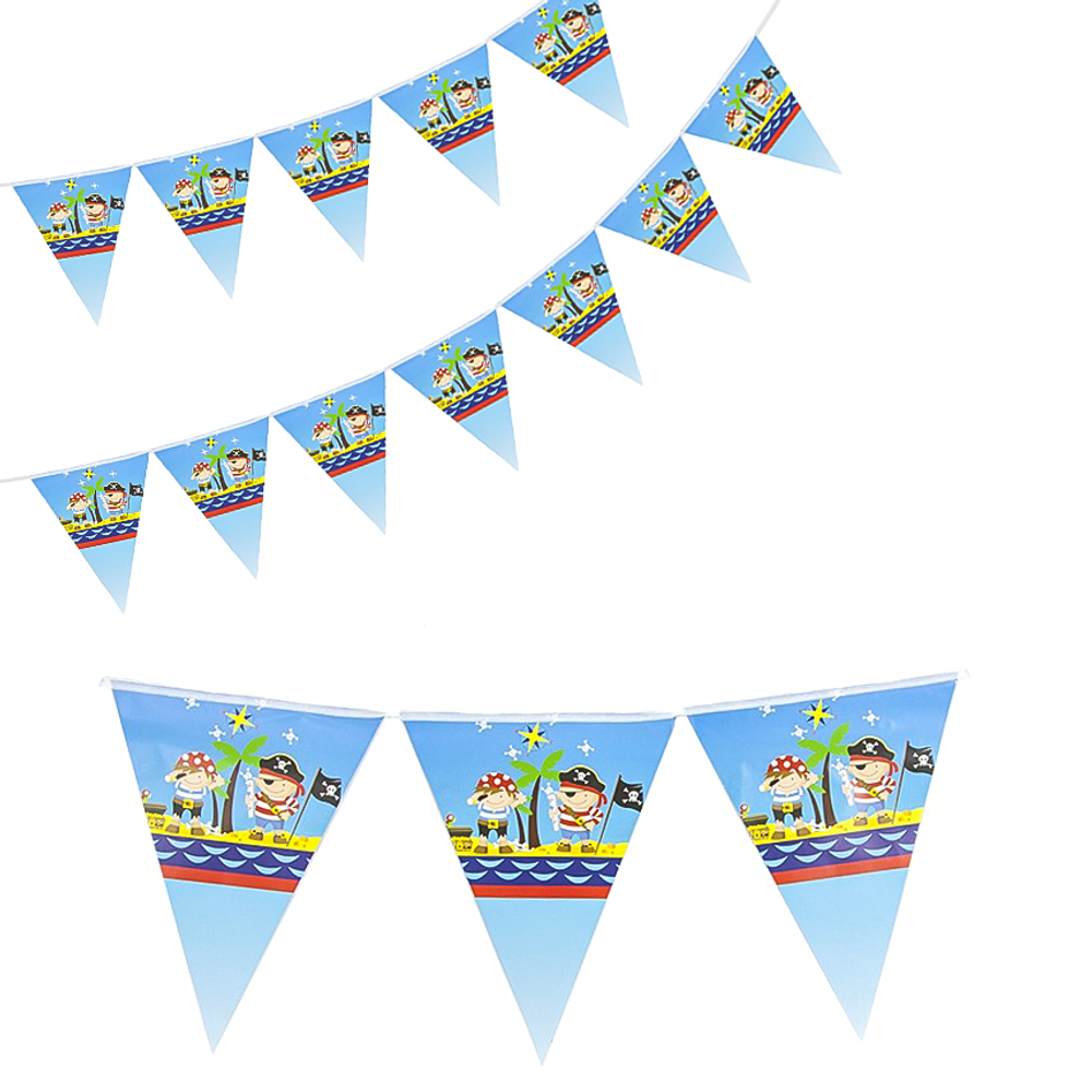 Гирлянда-флажки «Пираты», 300 см