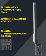 Светильник светодиодный консольный IEK LT-DKU1-1011-120-50-K03