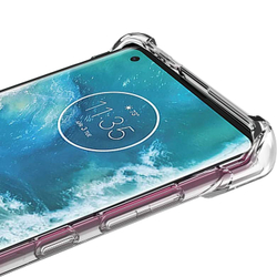 Чехол ROSCO для Motorola Edge+ оптом (арт. MOTO-EDGE+-HARD-TPU-TRANSPARENT)