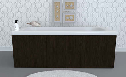 Экран под ванну откидной TR-6-408 венге