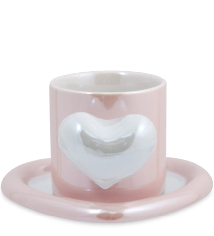 GAEM Art MUG-415/2 Чайная пара «Сердце»