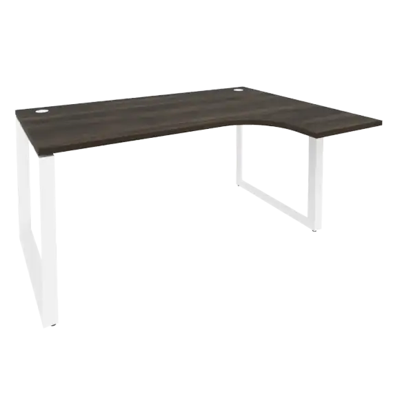 Onix Стол эргономичный правый на О-образном м/к O.MO-SA-4 (R) 1580*1180*750 (800/460)