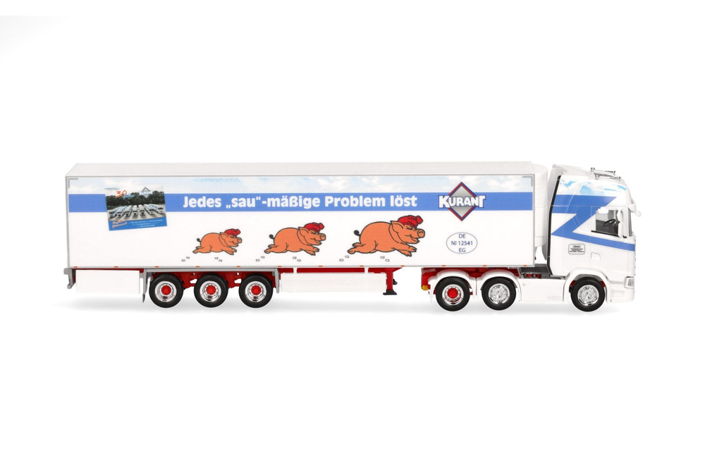 Грузовик Scania CS 20 HD пп рефрижератор  «Kurant Fleisch» (Нижняя Саксония/Хаттен)