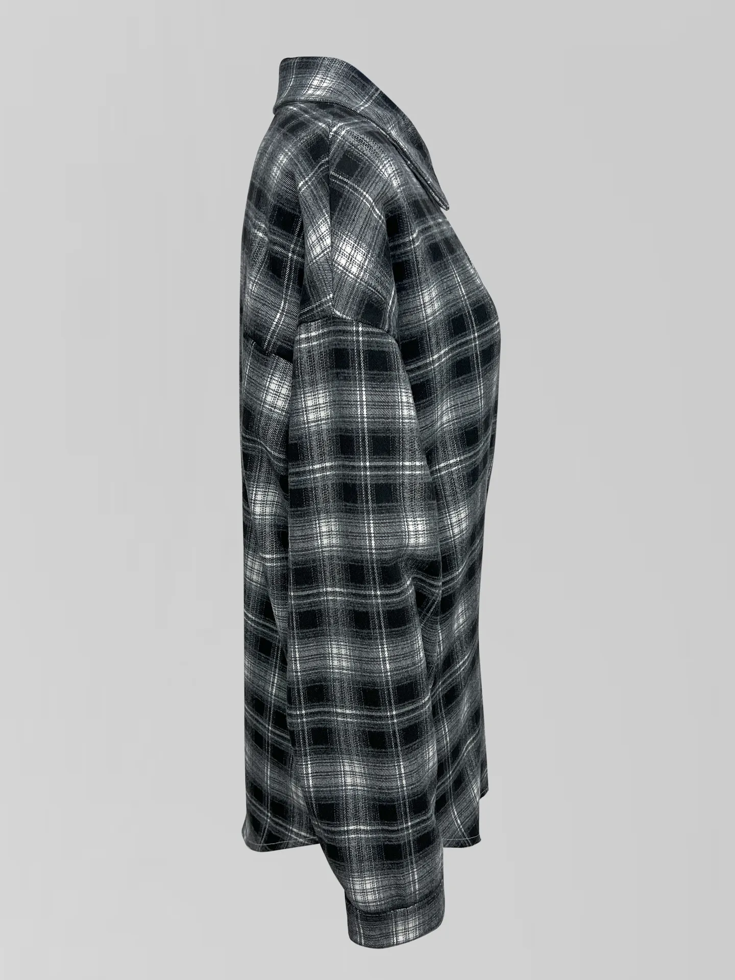Рубашка Fashion Best 5230 в клетку с карманом на груди