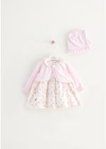 платье с болеро и шапочкой