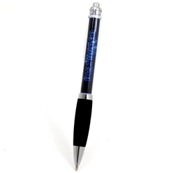 Ручка Disturbed синяя надпись (025)