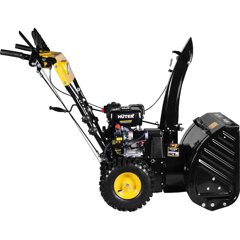 HUTER SGC 6000 снегоуборщик бензиновый 8 л.с, ковш 62 см, выброс 15 м, 6 вперед/2 назад 70/7/7