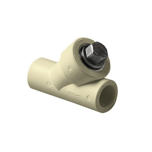 Фильтр сетчатый ПП Ду 20 PN 25 муфта-муфта серый