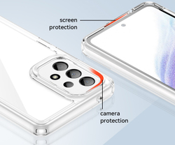 Двухкомпонентный усиленный чехол для смартфона Samsung Galaxy A53 5G, мягкий отклик кнопок