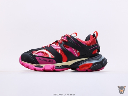 Кроссовки Track Trainers Black/Pink/Red