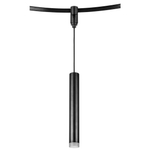 237137 Светильник 48V подвесной д/1-фазн трека DUE LED 5W 300LM 24G ЧЕРНЫЙ 3000K IP20