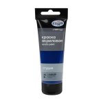 Акриловая краска художественная "Студия", 75мл, пластиковая туба, голубая фц (Гамма)