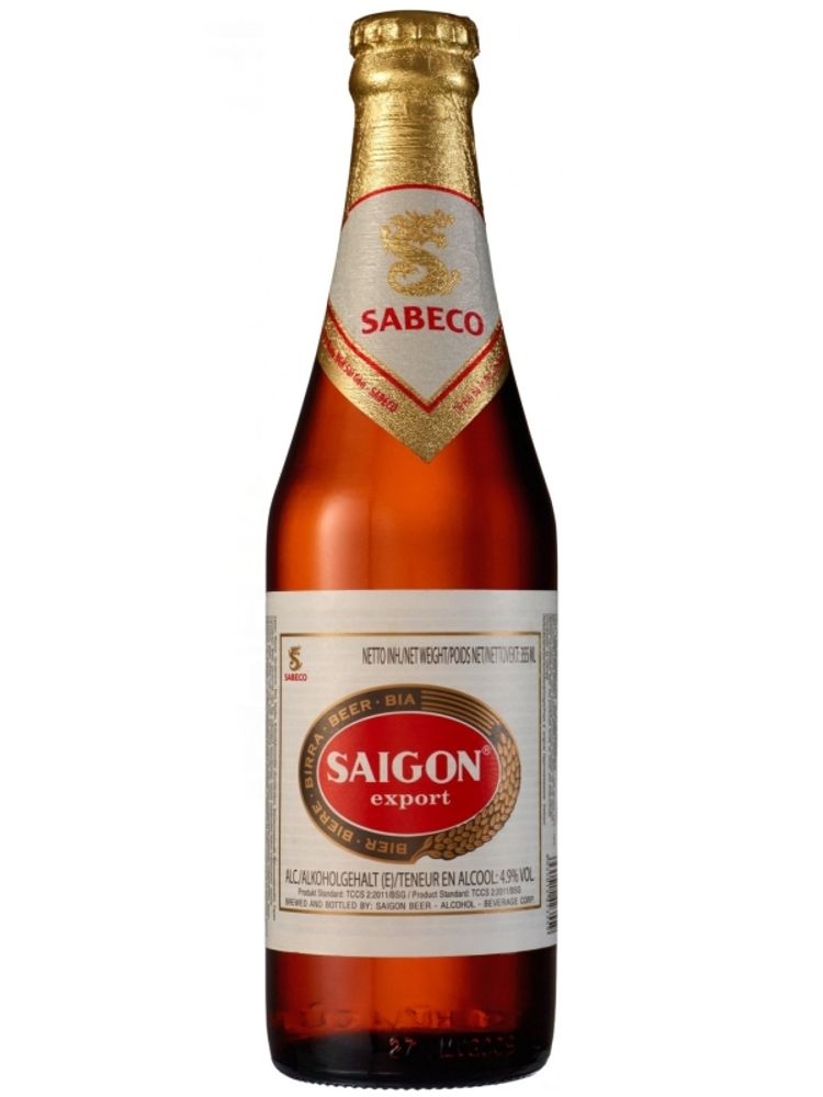 Пиво Сайгон Экспорт / Saigon Export 0.355л - 24шт